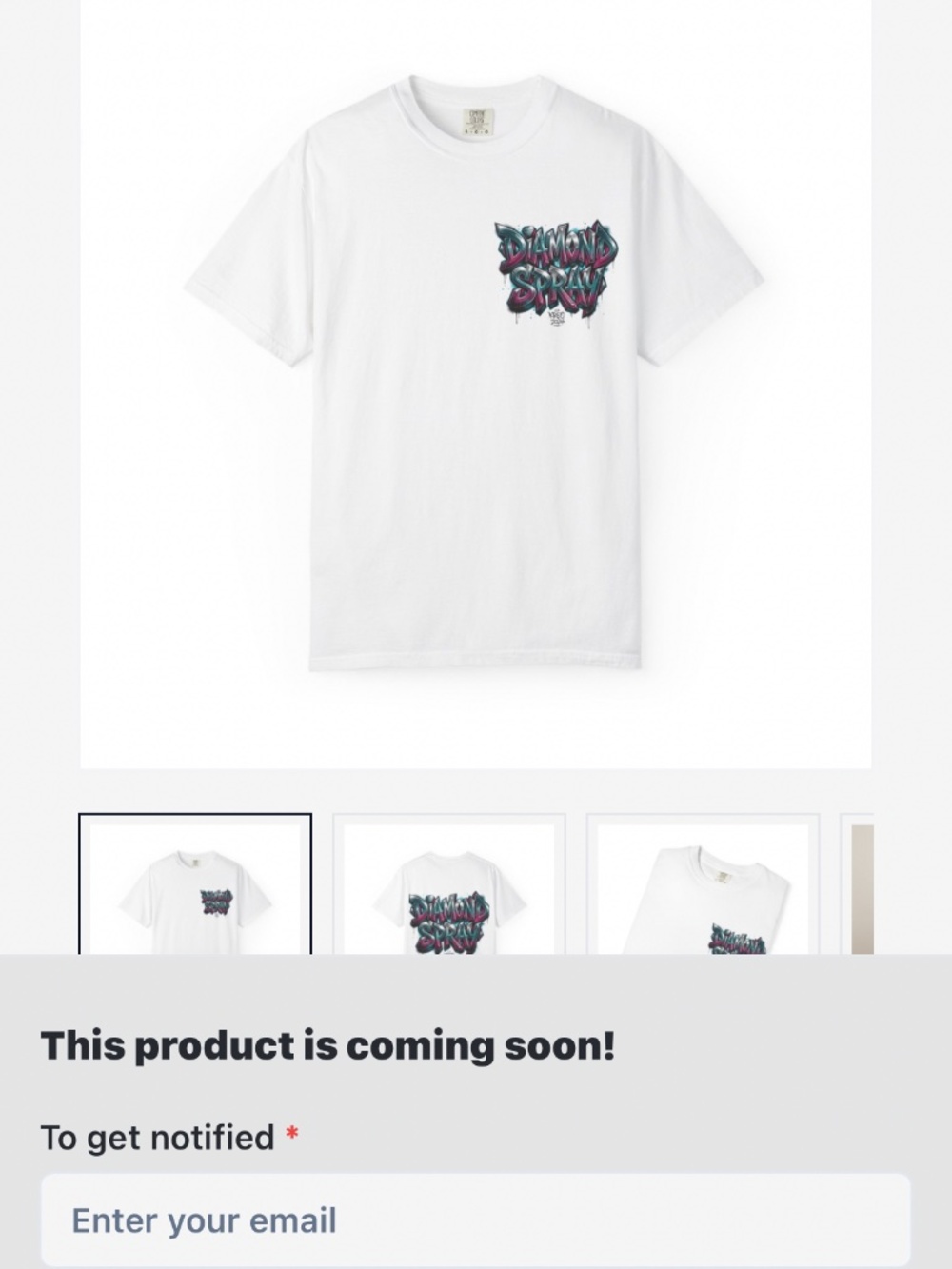 Diamond Spray shirt